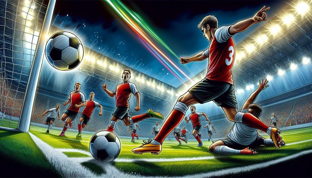 Dibujo de futbolista para colorear: Descarga gratis este dibujo de futbolista para niños