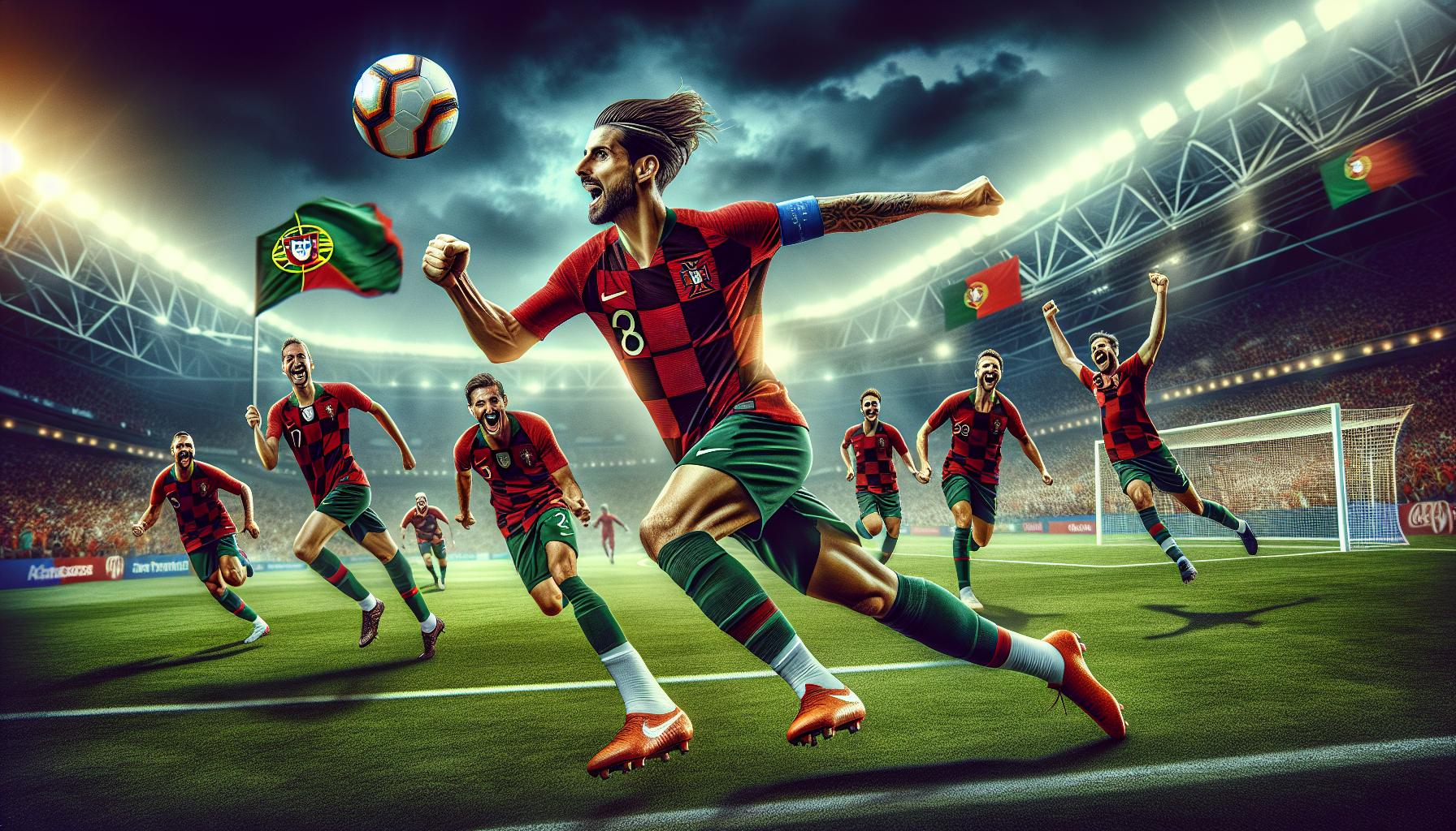 La evolución táctica de Duda en el mediocampo portugués