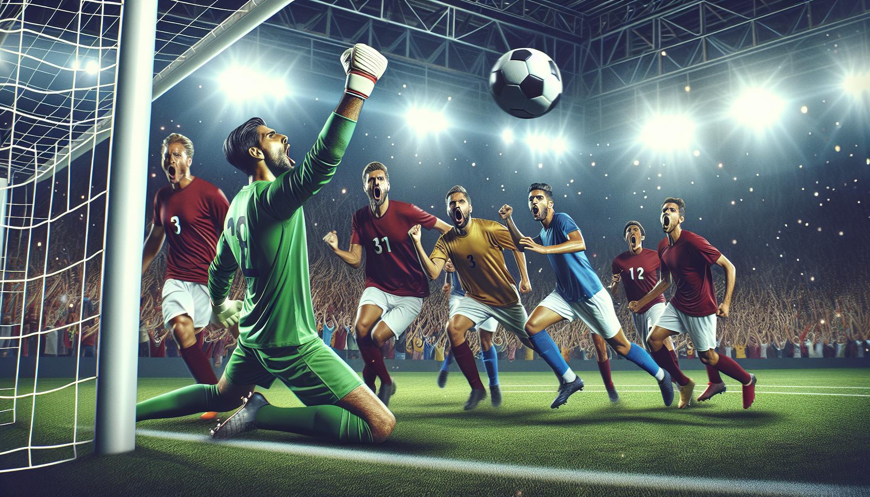 Dimensiones oficiales de una portería en fútbol 11