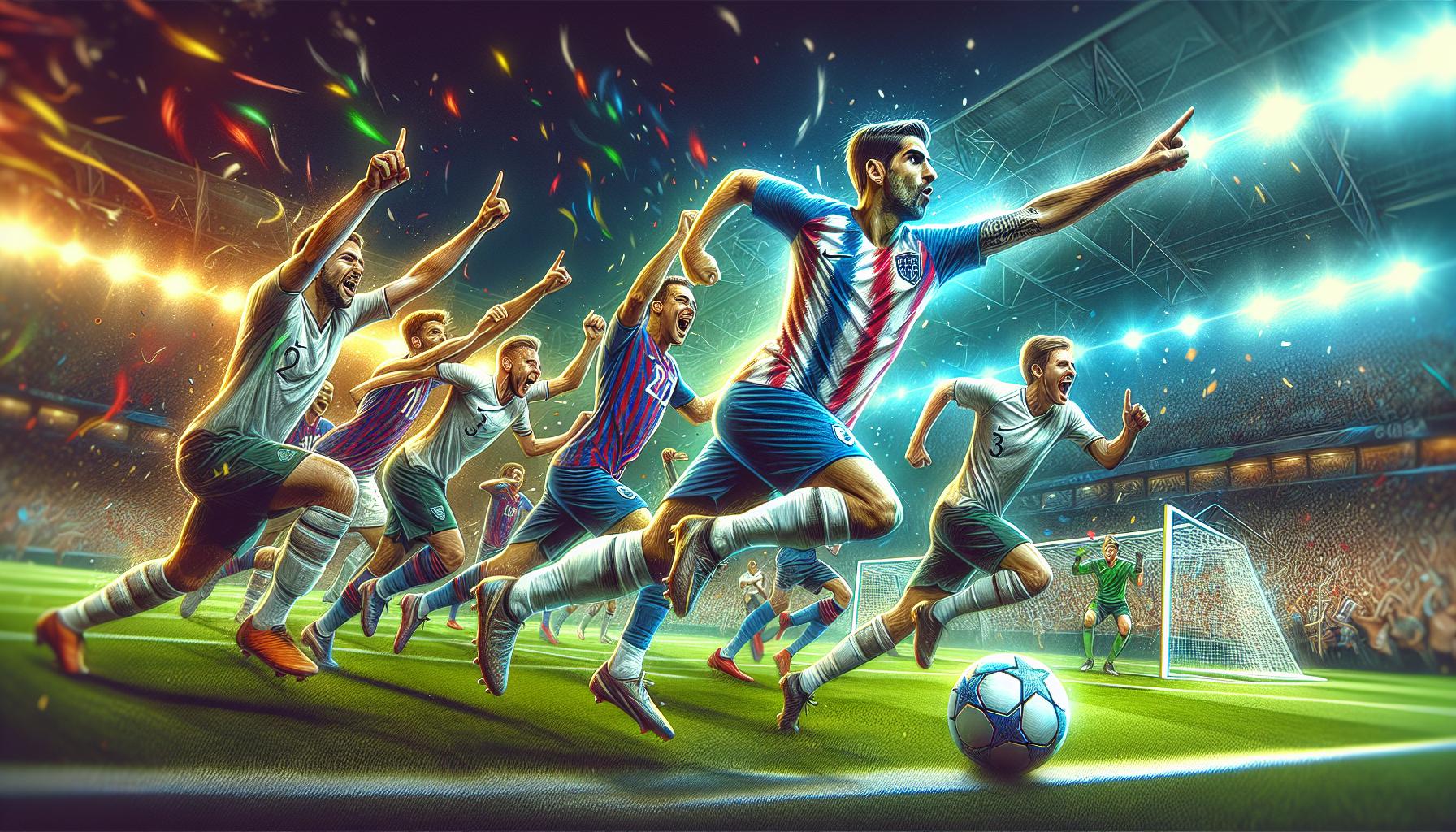 Dibujo de futbolista: Una forma de expresar la‍ pasión por‌ el deporte