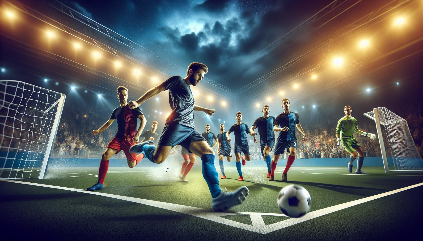 Duración oficial de un partido de fútbol sala y sus divisiones temporales