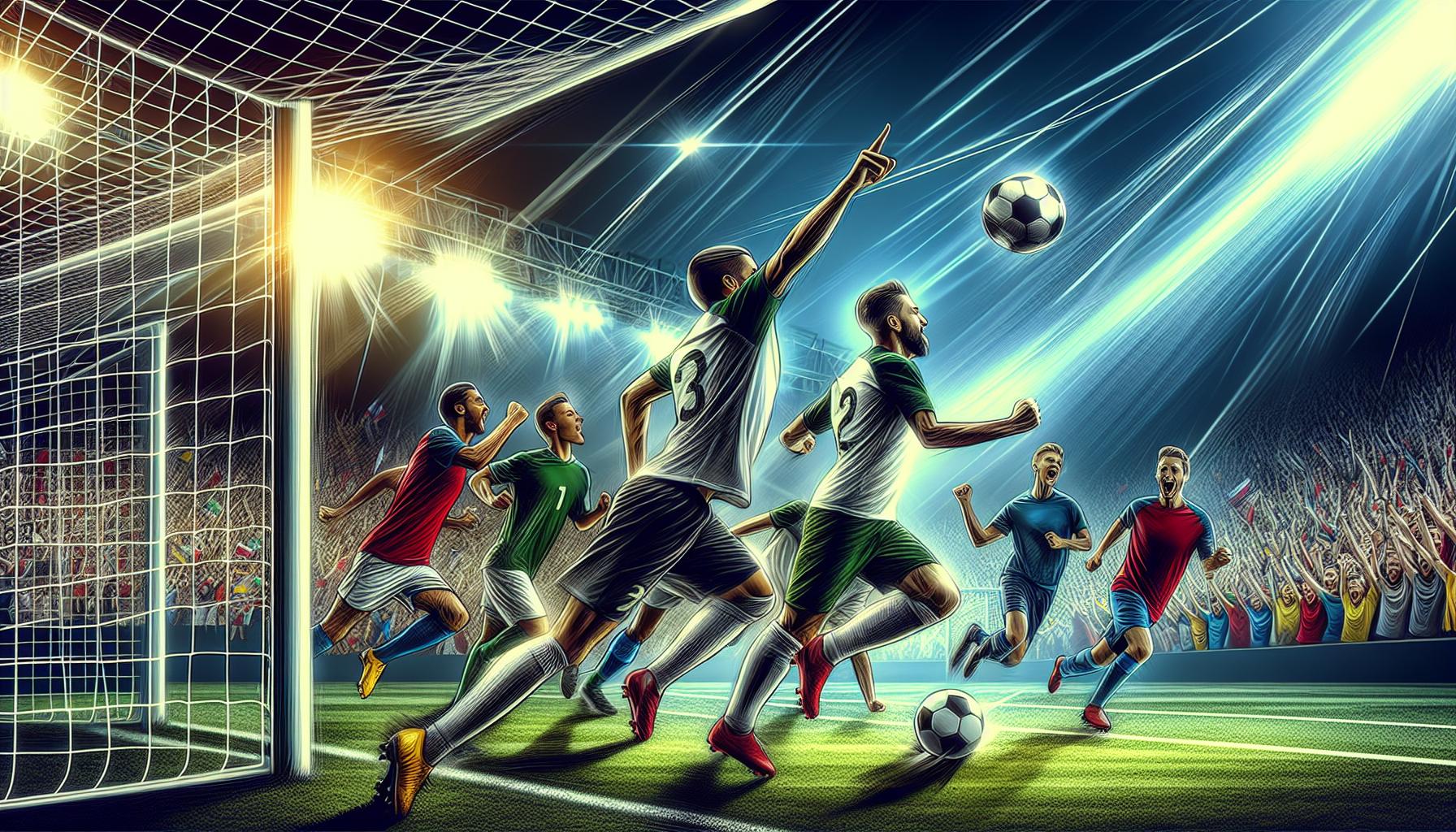 Características del Dibujo de un Futbolista Atractivo para Niños