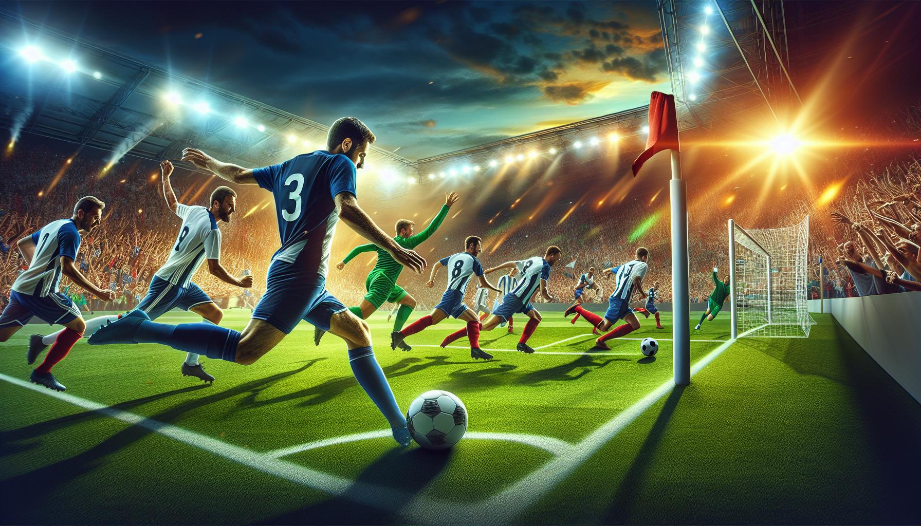 ideas ​Creativas para⁤ Representar la Acción del Fútbol ⁤en el Dibujo